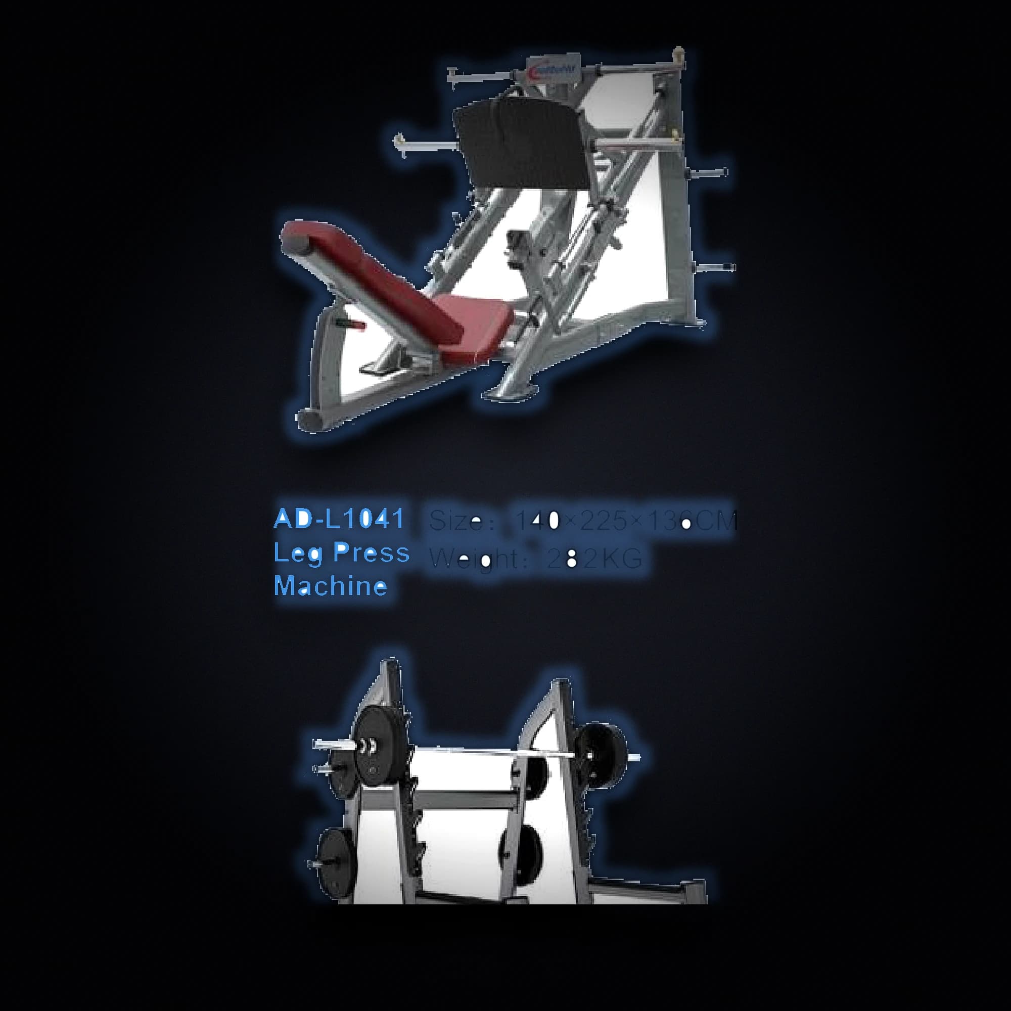 IRONVAULT Plate-Loaded Leg Press